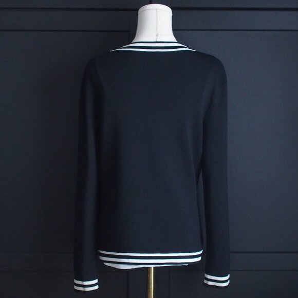 Cyrus | Like NEW Striking Black & White Cardigan - Picture 5 of 5